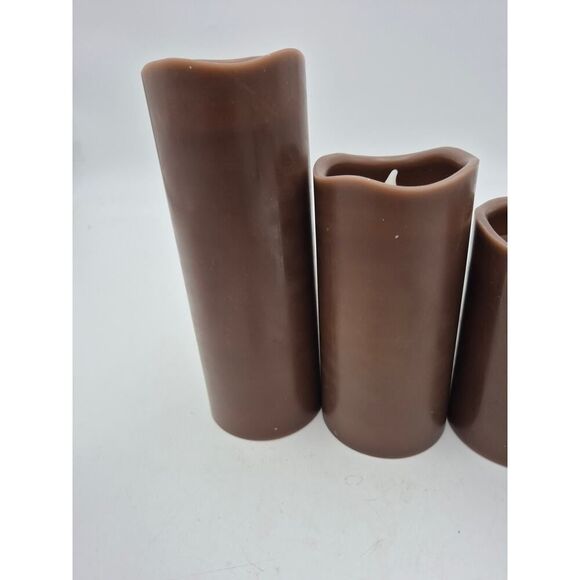 Home Reflections‎ Ultimate Flameless Candle Set – Mink – Set of 6 - Picture 6 of 8